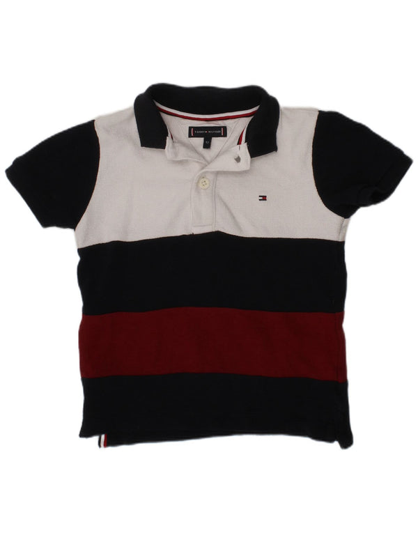 TOMMY HILFIGER Baby Boys Polo Shirt 18-24 Months Multicoloured Colourblock