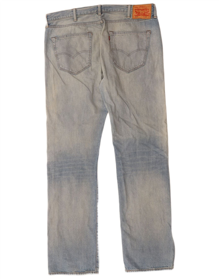 Blugi drepti pentru bărbați Levi's 501 W38 L34 Blue Viscose