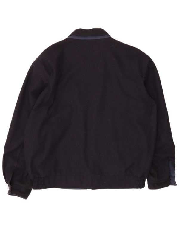 Bomber vintage pentru bărbați UK 42 XL bleumarin