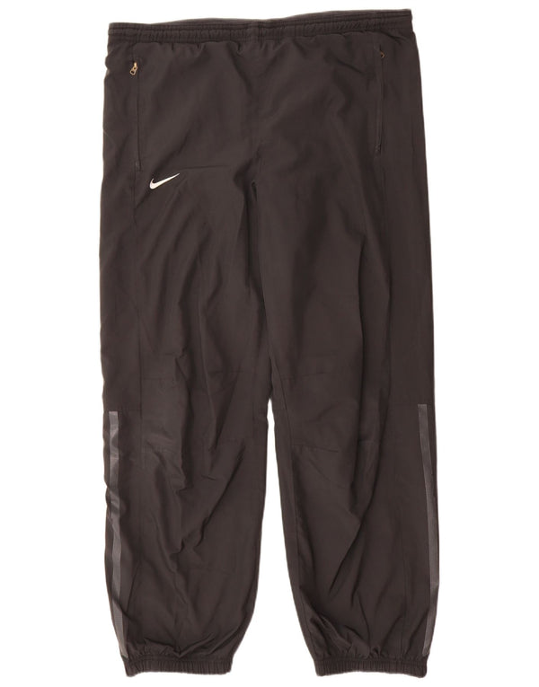 Pantaloni de trening pentru bărbați Nike Pantaloni de jogging Poliester mediu negru