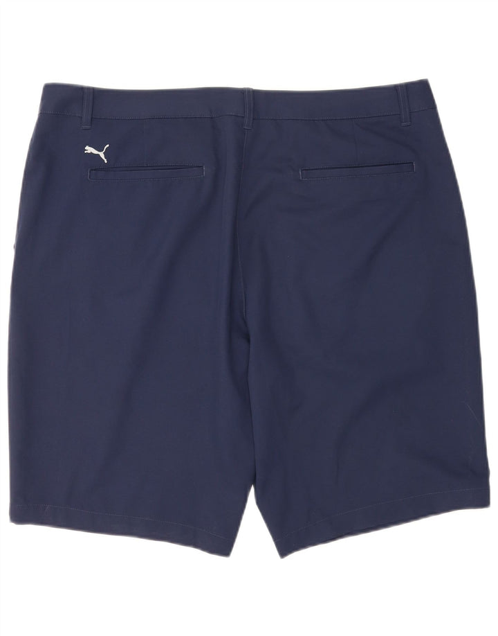 Pantaloni scurți chino pentru bărbați Puma W38 XL bleumarin poliester