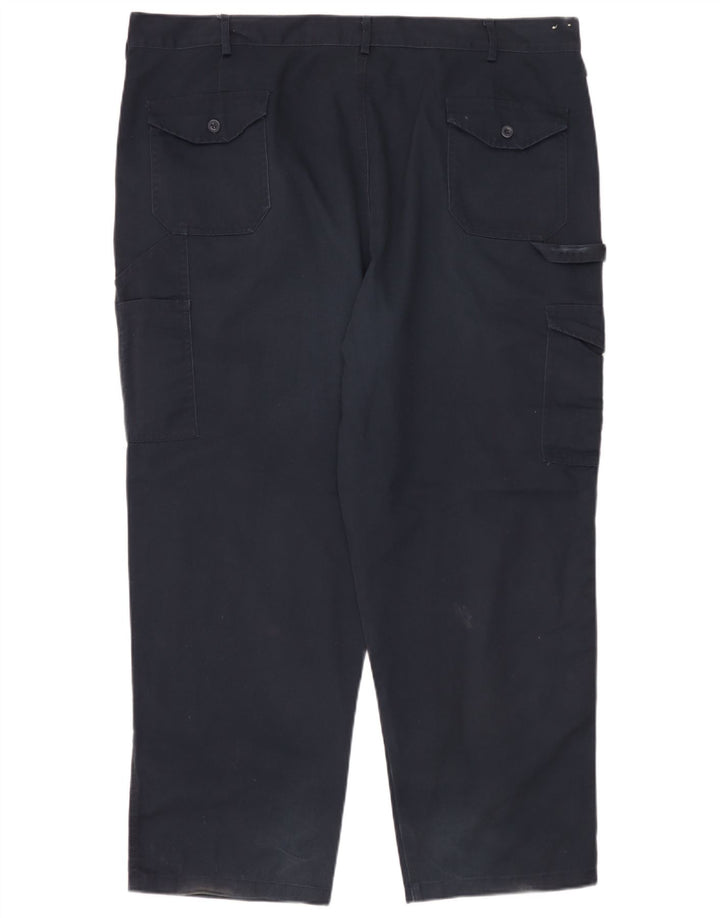 Pantaloni cargo drepti pentru bărbați Dickies L44 L28 Poliester bleumarin