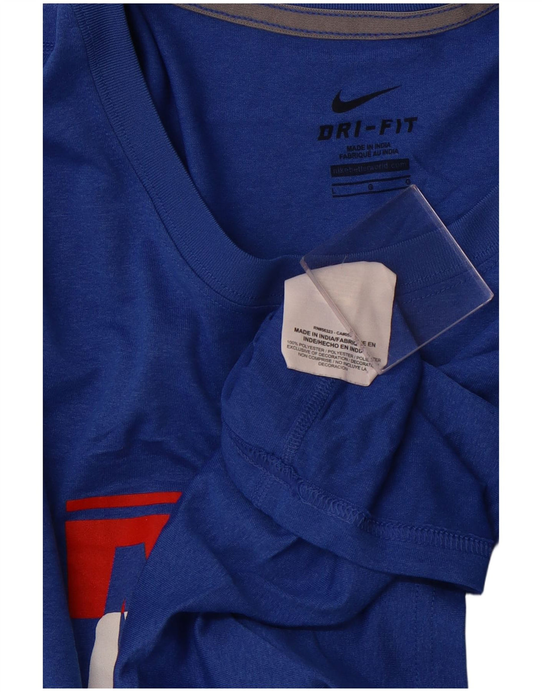 Tricou grafic NIKE Allen Basketball Top UK 14 Large Blue