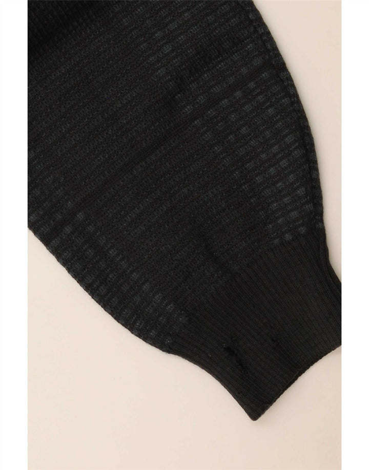 Pulover cu decolteu în V pentru bărbați Marks & Spencer, mare, cu carouri acrilice