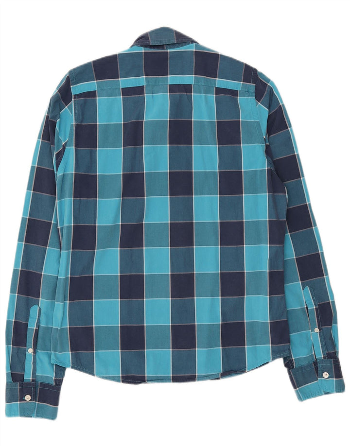 HOLLISTER Mens Shirt XL Blue Check Cotton