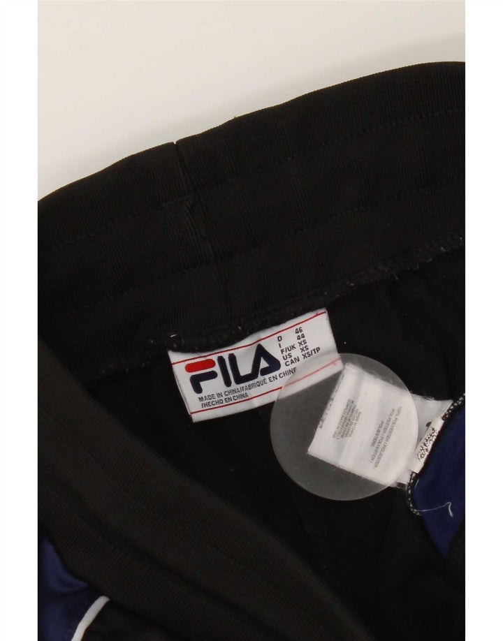Pantaloni de trening Fila pentru bărbați Joggeri XS Poliester color bloc negru