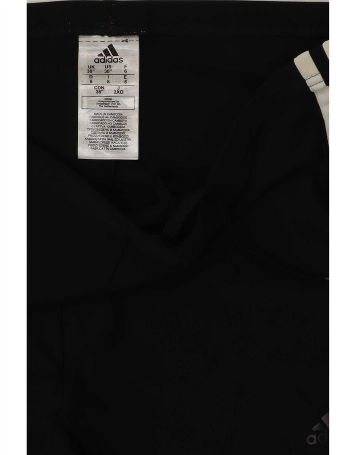 Pantaloni scurți de înot Adidas pentru bărbați, poliester mediu negru