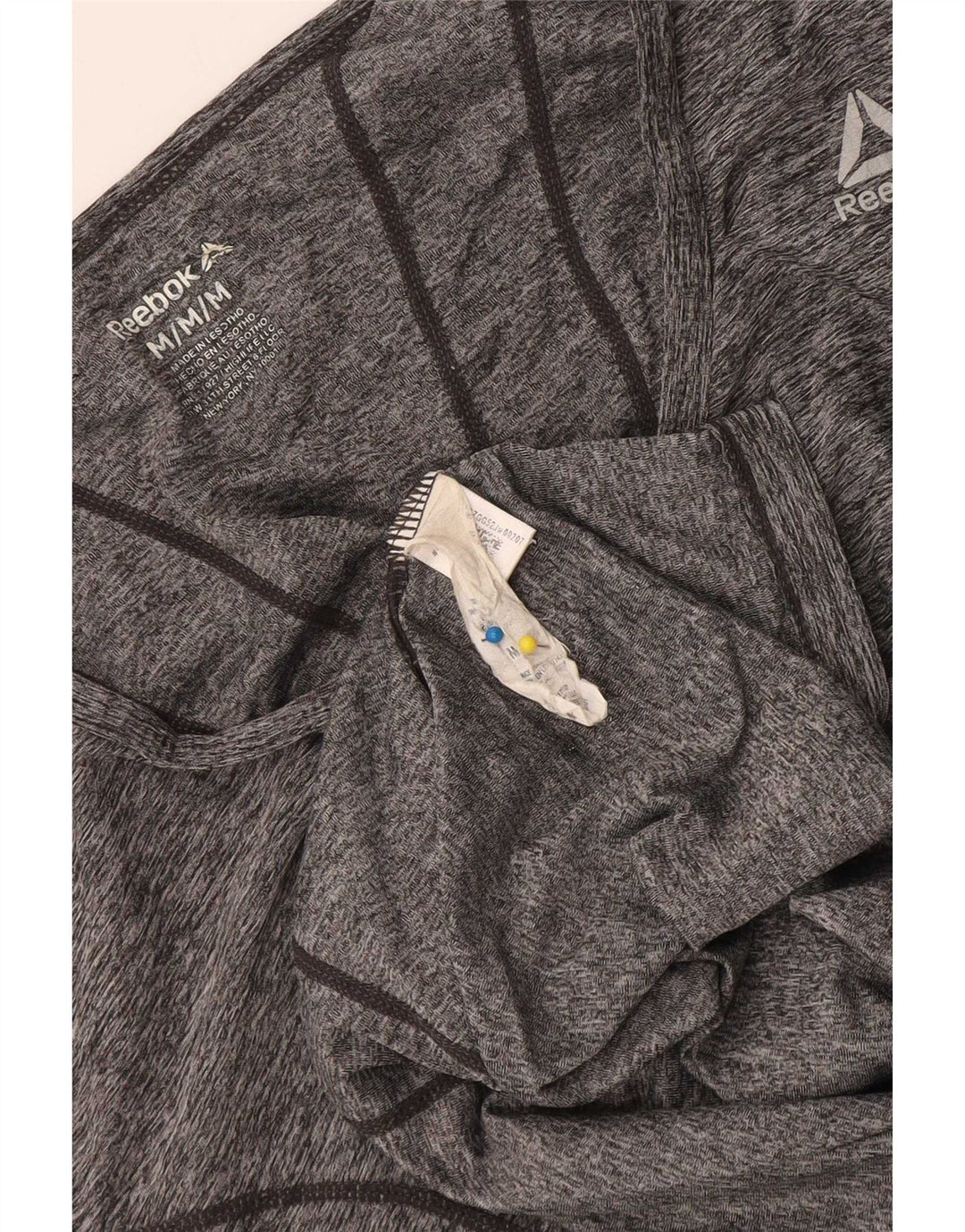 Tricou pentru femei Reebok Top UK 14 Medium Gri Flecked Polyester