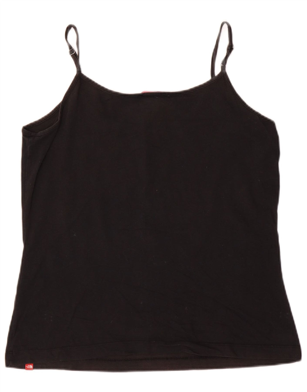 The NORTH FACE Cami Top pentru femei UK 14 Large Black Bumbac