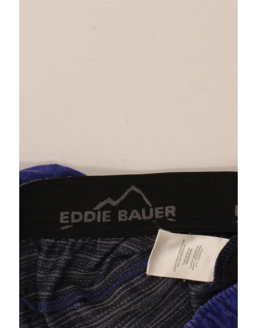 EDDIE BAUER Pantaloni scurți sport pentru bărbați, raion albastru mic