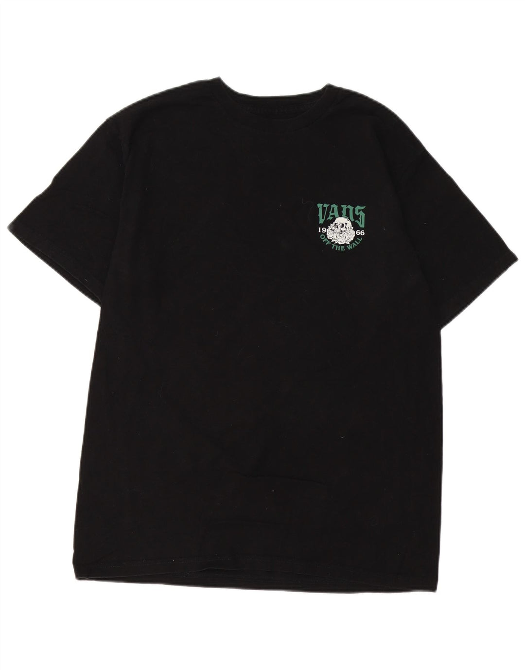 Tricou grafic pentru bărbați VANS Classic Fit Top, bumbac mediu negru