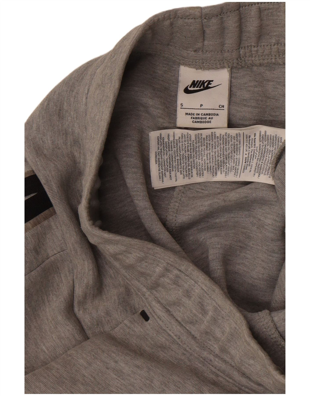 Pantaloni de trening Nike pentru bărbați Joggeri, bumbac, gri mic