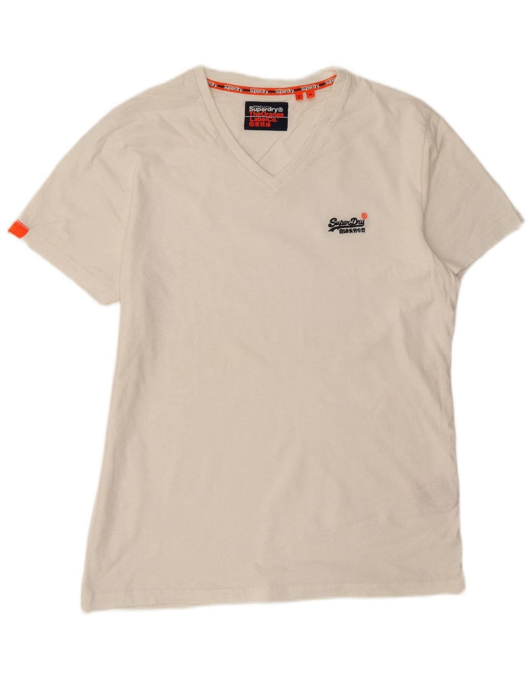Tricou Bărbați Superdry Top XL Bumbac Alb