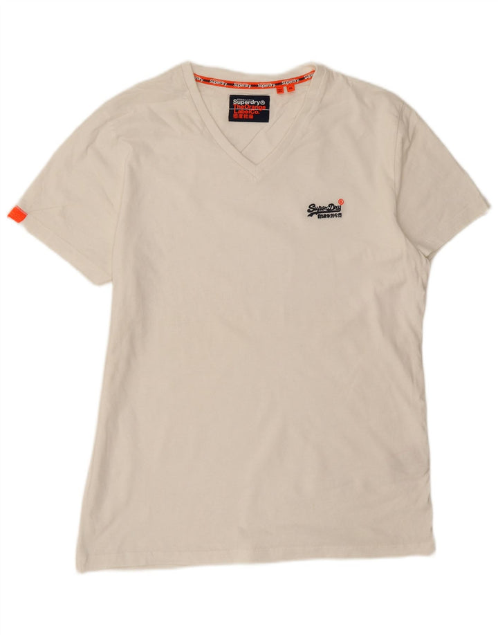 Tricou Bărbați Superdry Top XL Bumbac Alb