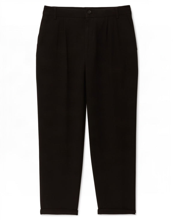 Pantaloni Capri pentru femei Zara Medium L28 L22 Negri