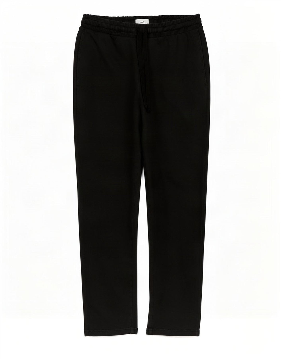Pantaloni de trening pentru bărbați Marks & Spencer, cu croiala normală, bumbac mediu negru