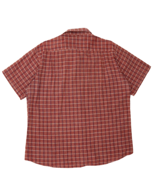 Cămașă cu mânecă scurtă pentru bărbați Coveri, roșu, 3XL