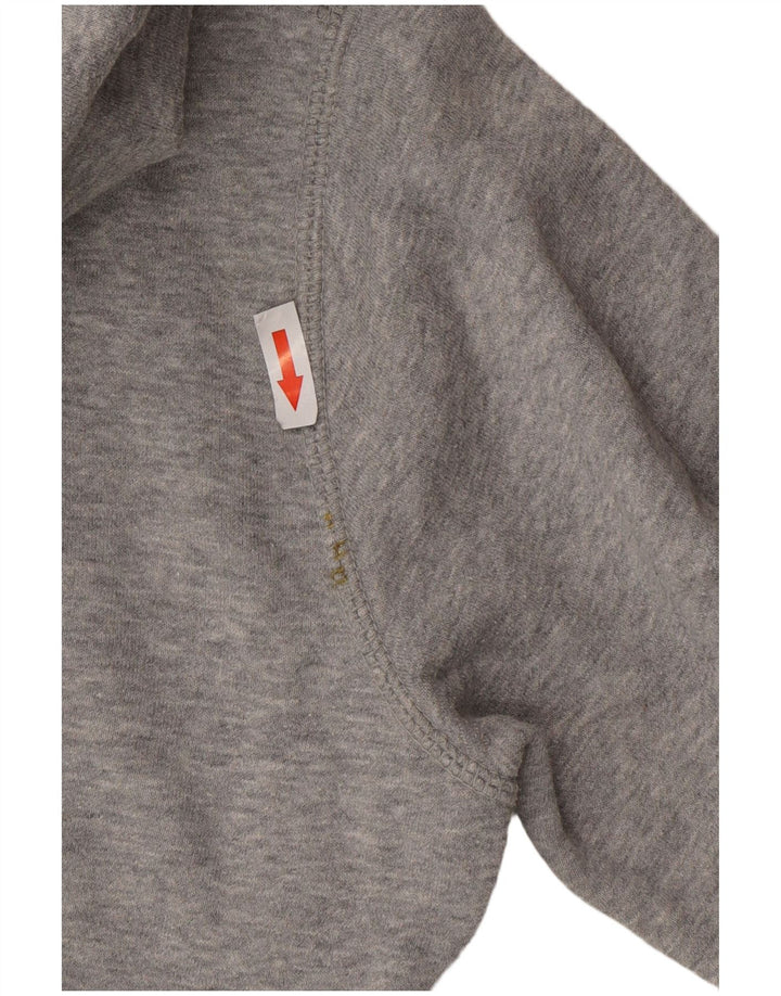 Pulover Nike Grafic pentru bărbați, bumbac, gri mediu