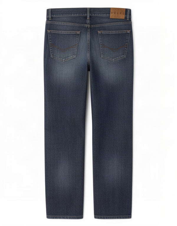 Belfe Blugi Distressed Drepturi Bărbați W36 L28 Bumbac Albastru