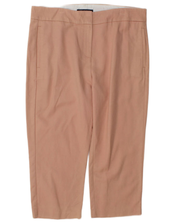 Pantaloni chino drepti pentru femei Marks & Spencer UK 14 Large W34 L21 Pink