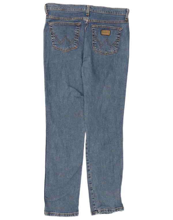 Blugi slim Wrangler pentru bărbați, cu ajustare normală, W34 L30, bumbac albastru