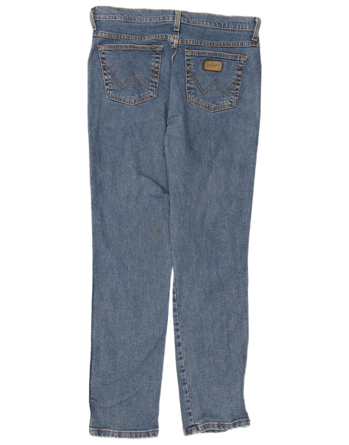 Blugi slim Wrangler pentru bărbați, cu ajustare normală, W34 L30, bumbac albastru