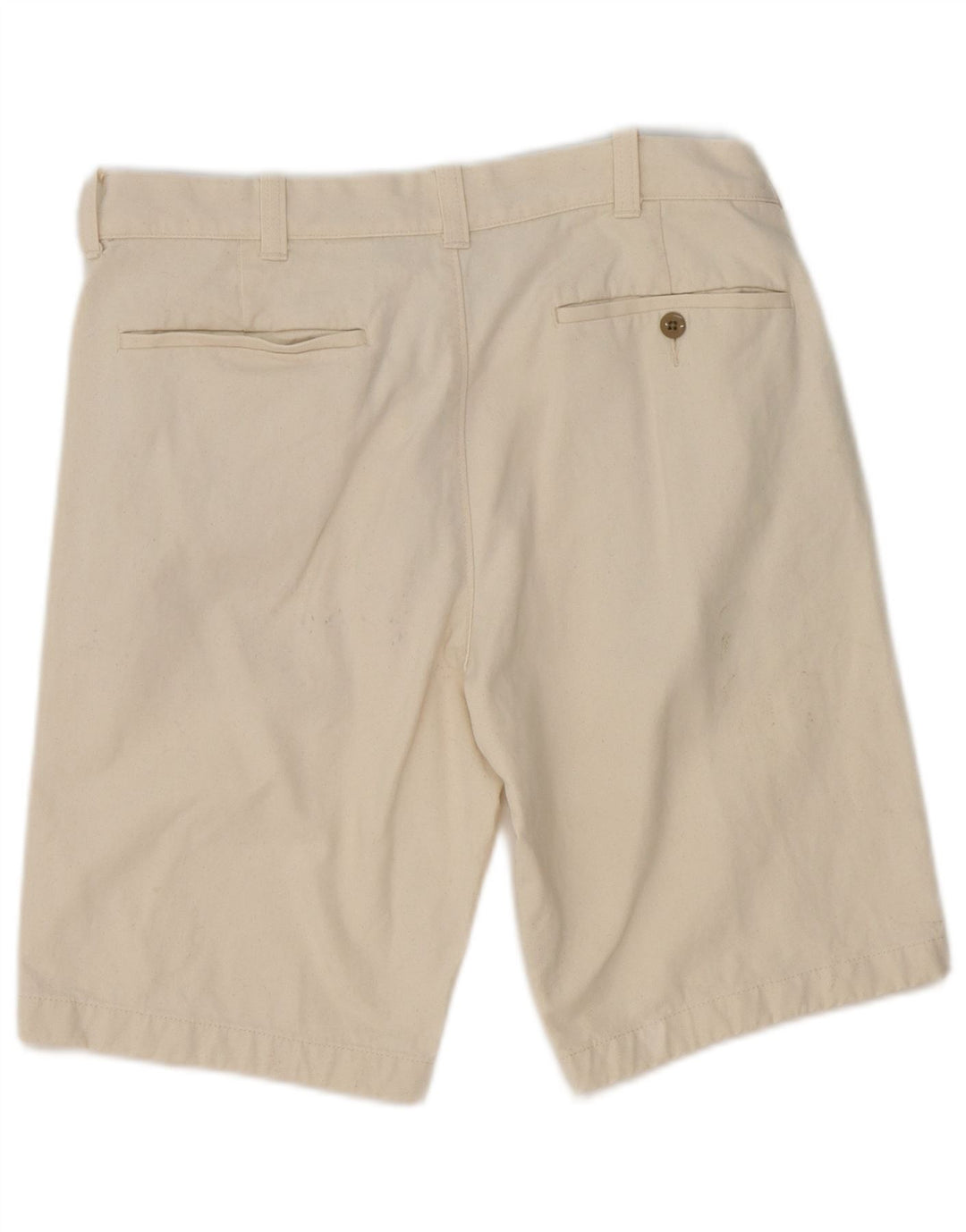 Pantaloni scurți chino Stanton J. Crew pentru bărbați W31, bumbac alb, mediu