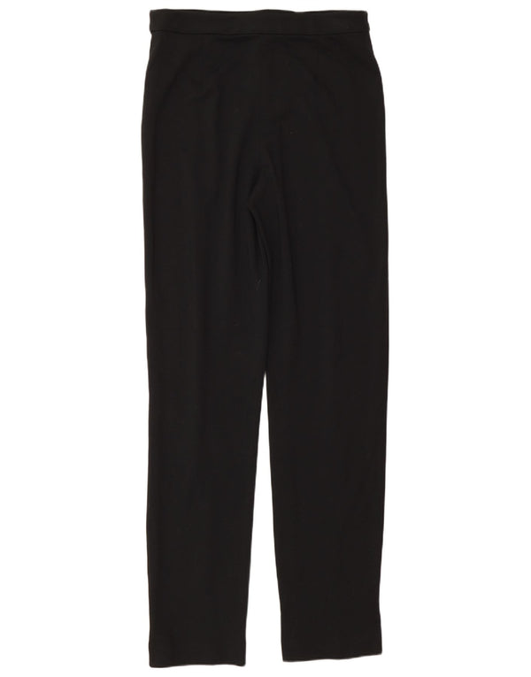 Pantaloni de costum subțiri pentru femei Marks & Spencer UK 8 Small W28 L30 Viscoză neagră