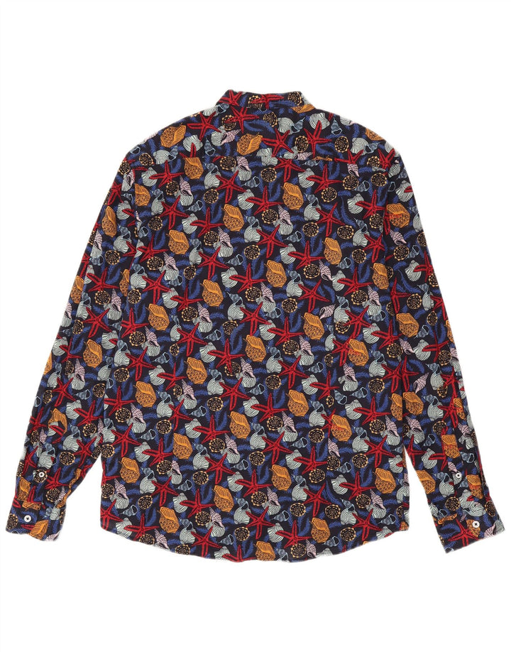 Cămașă pentru bărbați Bread & Buttons XL, bumbac cu imprimeu animal multicolor