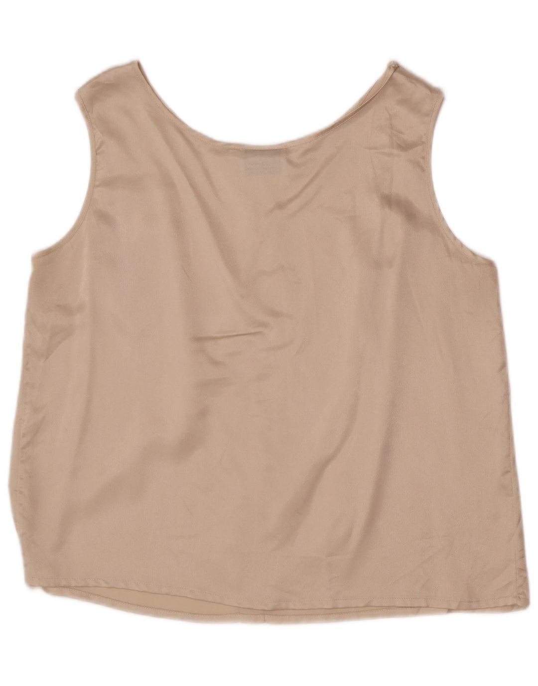 Top cu vestă crop pentru femei Luisa Spagnoli IT 42 2XL poliester bej