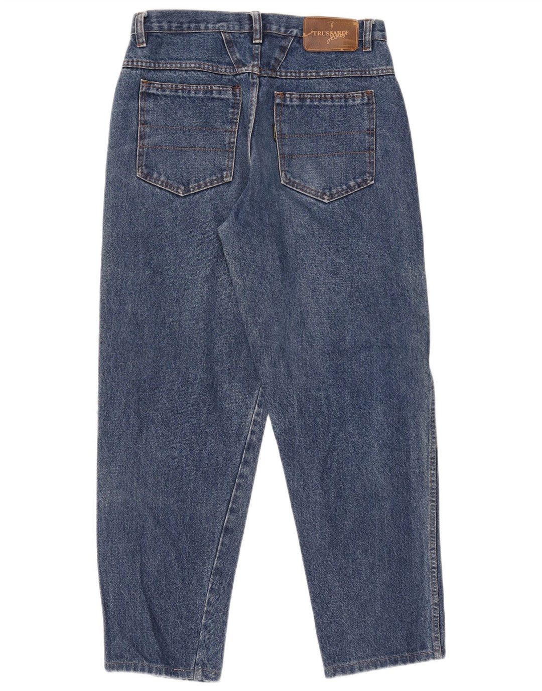 Trussardi blugi conici pentru femei W30 L29 albastru