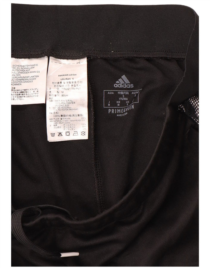 Pantaloni de trening Adidas Aeroready pentru femei UK 14 Poliester mediu negru