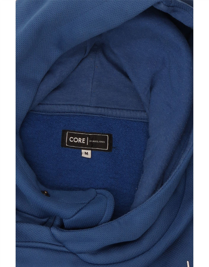 Pulover Jack & Jones Core Graphic pentru bărbați, poliester albastru mediu