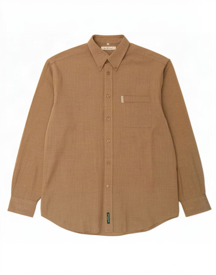 Cămașă pentru bărbați Ben Sherman, mare, gri cu dungi