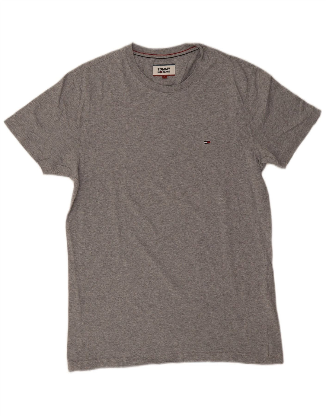 Tricou pentru bărbați Tommy Hilfiger Top mic, gri, bumbac