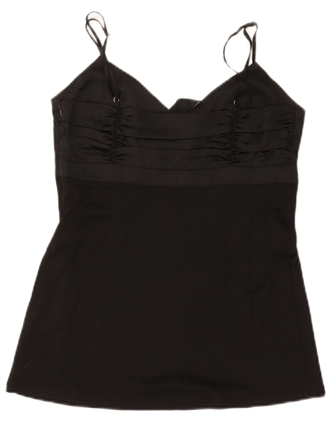 Max & Co. Crop Cami Top pentru femei UK 12 Medium Black Silk