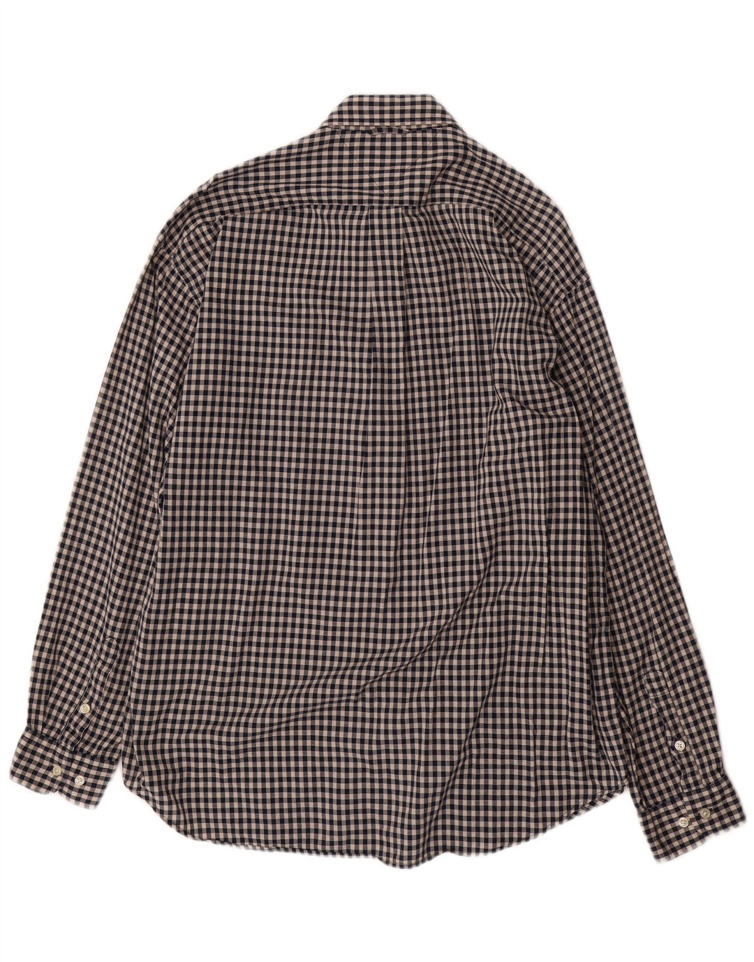 Cămașă pentru bărbați TOMMY HILFIGER XL, bumbac negru cu carouri