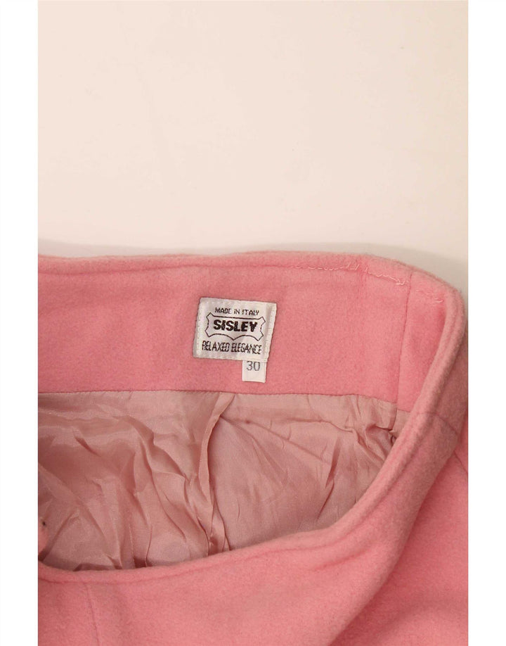 Fusta Dreaptă Femei Sisley Medium W30 Roz