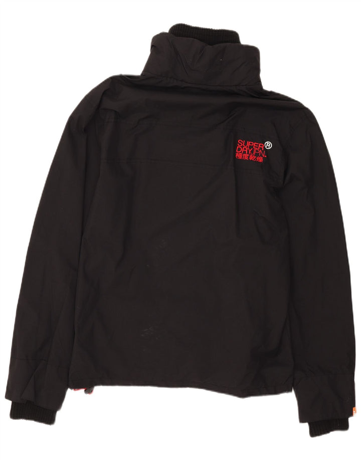 Jachetă Windbreaker Superdry pentru bărbați UK 44 2XL Nylon negru