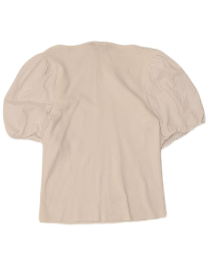 MINT VELVET Bluză Femei Top UK 12 Medium White Modal