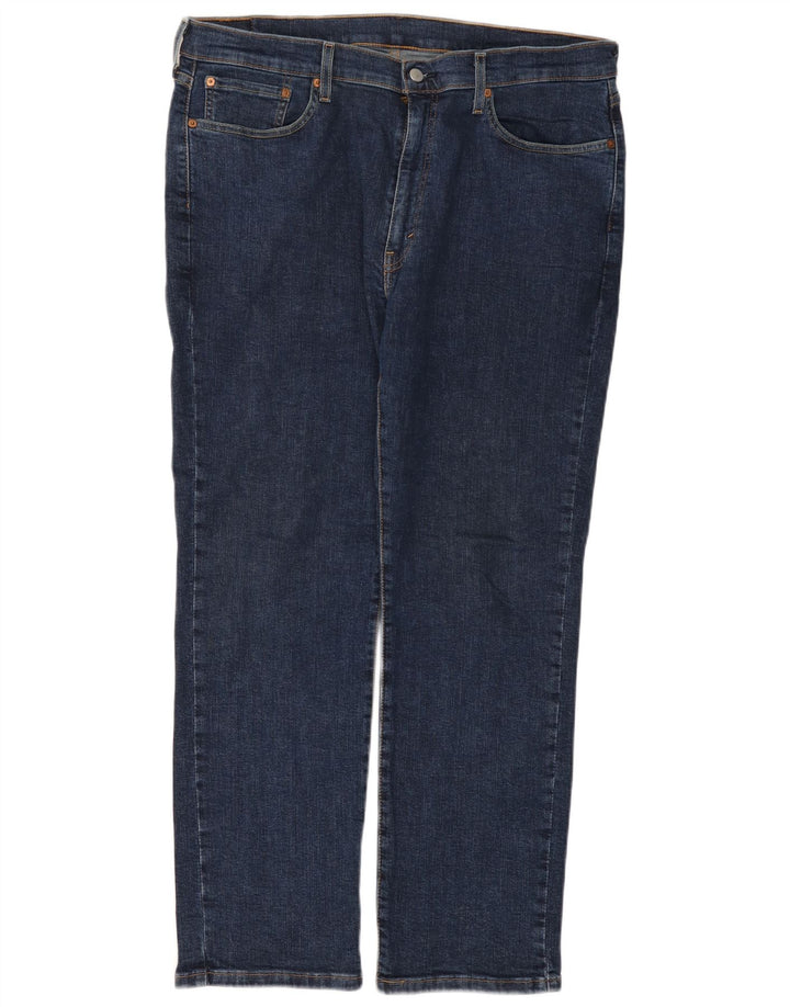 Blugi drepti pentru bărbați Levi's W38 L30 Bumbac albastru