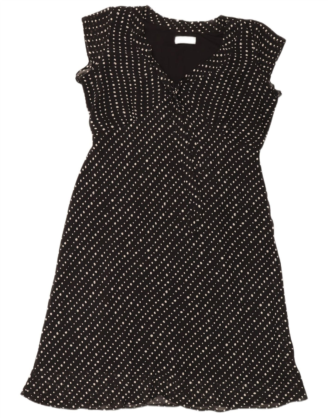 Rochie A-Line Wallis pentru femei UK 20 2XL Poliester cu pete negre