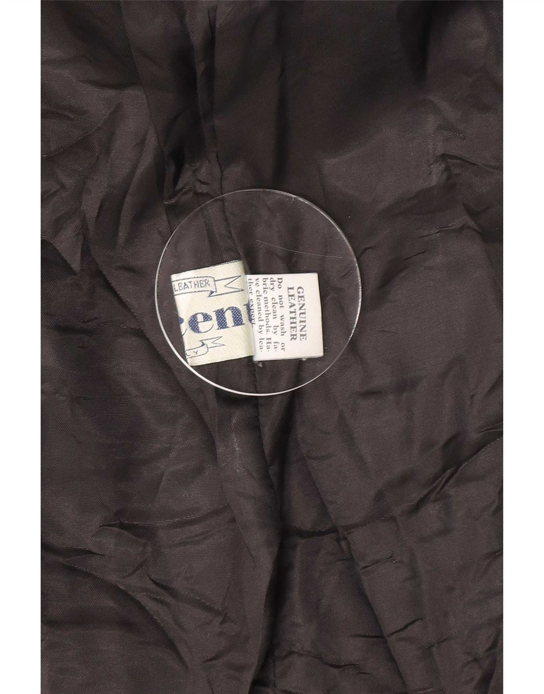 Jachetă din piele vintage pentru femei cu mâneci 3/4 IT 50 XL neagră