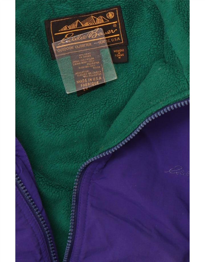 Bomber pentru femei EDDIE BAUER UK 14 Nailon violet mediu