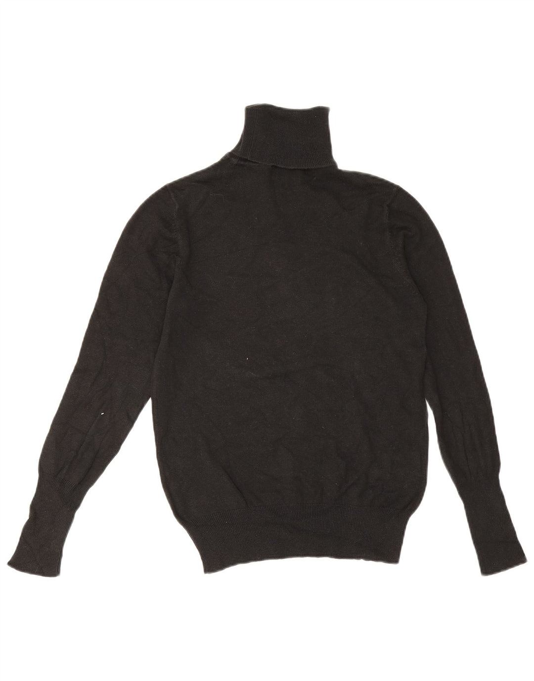 Pulover pentru femei cu gât rulat Zara UK 14 mare negru
