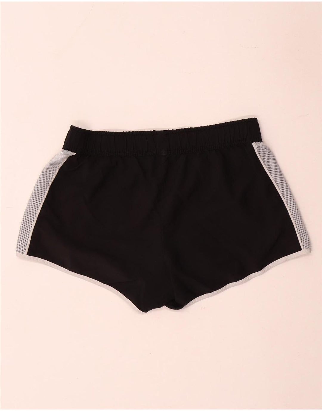 Pantaloni scurți sport Adidas pentru femei UK 14 Medium Black Colorblock Poliester