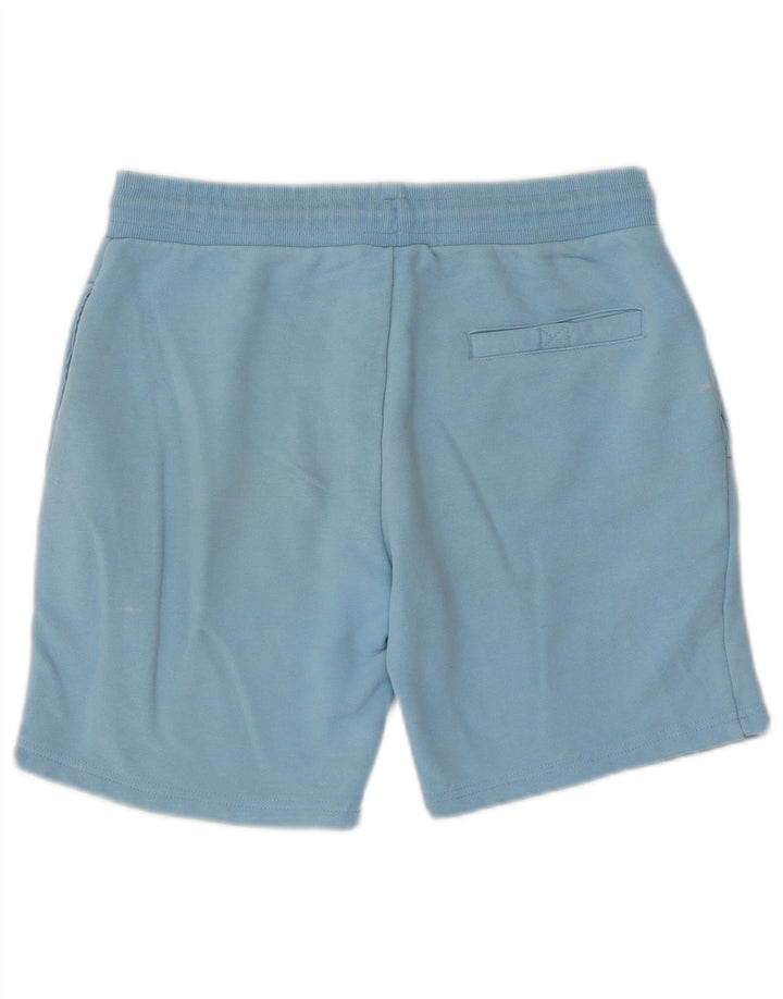 Pantaloni scurți sport grafic Ellesse pentru bărbați, bumbac albastru mic