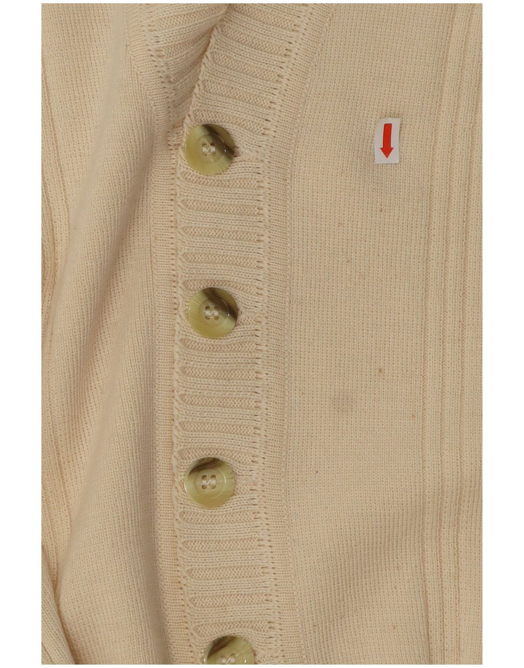 Pulover cardigan pentru femei Wubken EU 48 2XL Poliacrilic alb catifelat