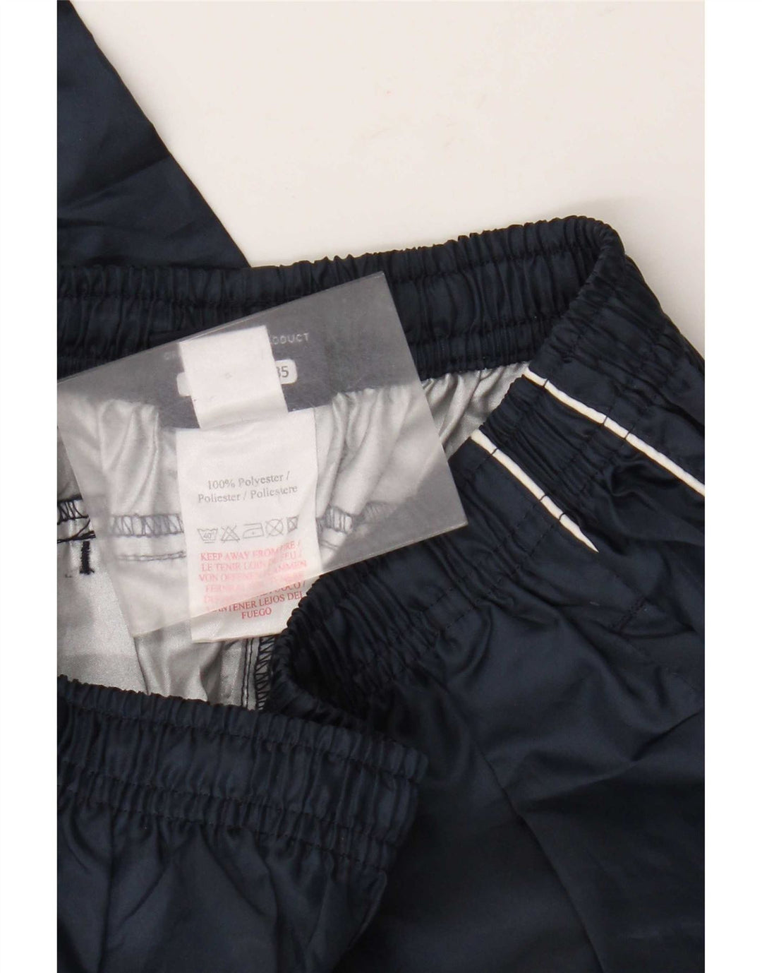 Pantaloni impermeabili pentru baieti Umbro 13-14 ani XL bleumarin poliester