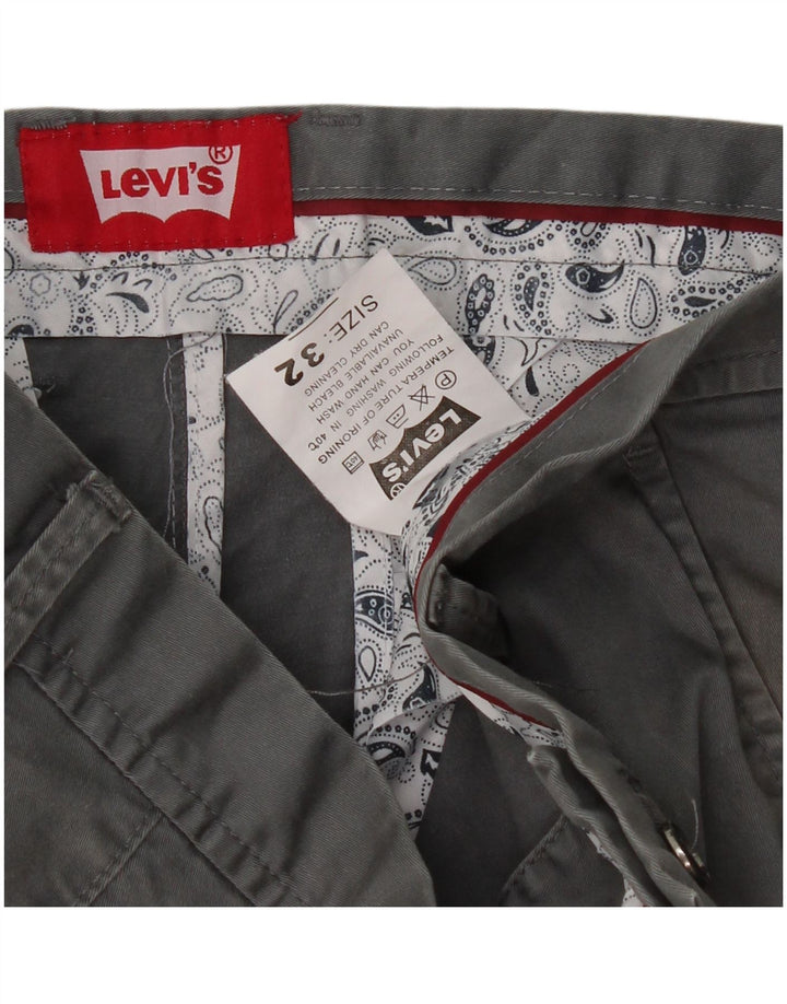 Pantaloni chino slim pentru bărbați Levi's W32 L30 gri